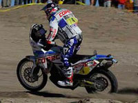 Dakar 2012 - étape 1 : la course moto déjà endeuillée...