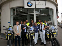 BMW fournit des motos au SAMU de Garches (92)