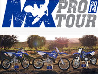 MX Pro Tour : les motocross Yamaha 2015 à l'essai fin septembre