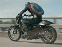 La Harley-Davidson Street 750 au cinéma avec Captain America