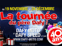 Dafy Moto débute sa tournée de Noël