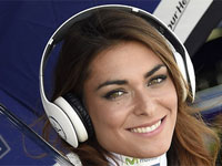L'umbrella girl la plus sexy du Grand Prix d'Aragon