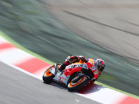 Moto GP : Marquez domine aussi les essais d'après course en Catalogne