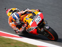 Moto GP Catalogne Qualifs : Pedrosa stoppe la Marc Royale