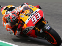 Moto GP Italie Warm-up : Marquez 1er, Rossi 8ème...