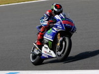 Moto GP Japon Essais FP1 : Lorenzo devant, Marquez chute