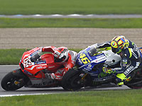 Moto GP Indianapolis : Dovizioso et Rossi restent en contact !