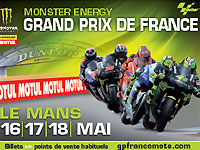 Les tarifs et les formules du GP de France moto 2014