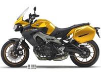 Prospective moto : Yamaha MT-DM 3-cylindres par Luca Bar