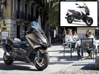 Nouveaux scooters Yamaha X-Max 125/250 et Tmax Bronze Max