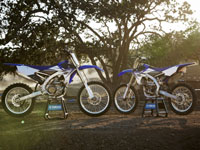 Présentation des motocross Yamaha YZ250F et YZ450F 2014