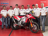 Rallye-Raid : Honda présente son team Dakar au Mugello