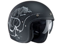 Casque jet vintage HJC FG-70s Rockers