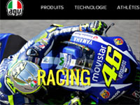 Le site officiel AGV fait casque neuf