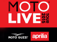 Testez des Aprilia et des Moto Guzzi lors du Moto Live Tour 2015