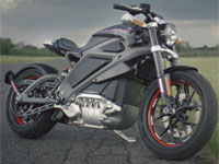 Le prototype de moto électrique Harley-Davidson à l'essai en Europe