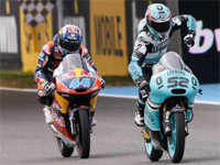 Trajectoire du champion Moto3 2015 Danny Kent