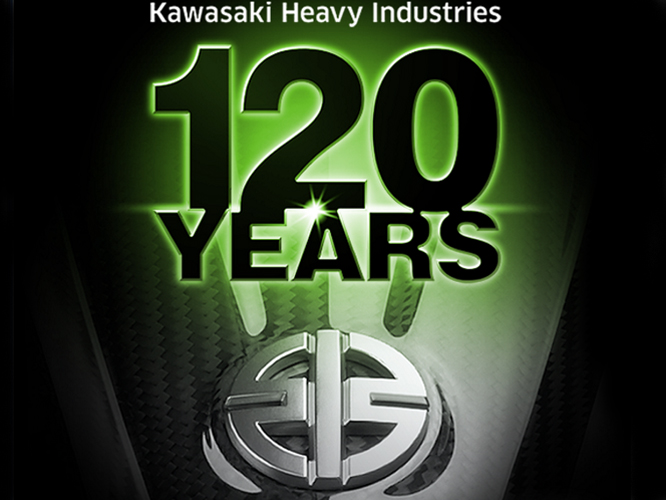 Le groupe Kawasaki fête ses 120 ans