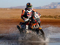 Dakar moto - étape 7 : Méo fait sensation ! (MAJ)