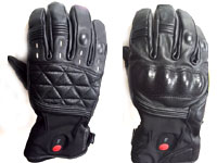 Gants moto chauffants Esquad Mancof et Manchester