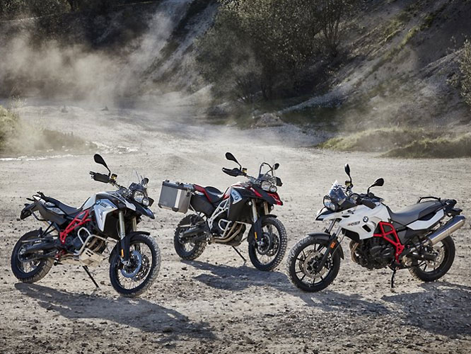 Les BMW F700GS et F800GS 2017 s'améliorent avec Euro4