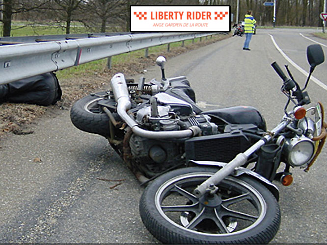 Liberty Rider : l'application moto d'appel d'urgence automatique