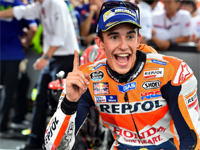 GP des Amériques, Course Moto GP : Marquez survole, Rossi trébuche