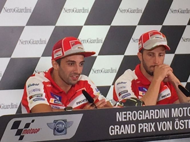 GP d'Autriche - Warm-up : Iannone et Dovizioso, toujours