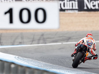 Moto GP Espagne - Warm-up : Marquez passe devant Rossi