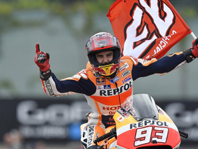 Marquez champion du monde MotoGP 2016 ? Statistiquement, c'est fait !