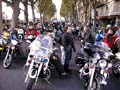 Les motards parisiens continuent à faire pression sur la mairie