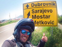 Sur la route des Balkans en Suzuki DL 650 V-Strom