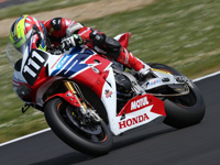 Le nouveau team Honda Racing en pole provisoire du Bol d'Or