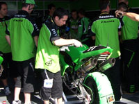 Jehan d'Orgeix remplace Damian Cudlin sur la Kawasaki n°111