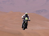 David Casteu abandonne le Dakar sur blessure...