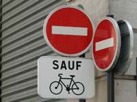 Plus de sens interdits pour les vélos à partir d'aujourd'hui !