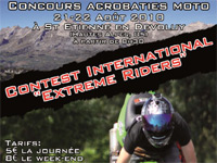 Premier contest international de stunt ce week-end au Dévoluy
