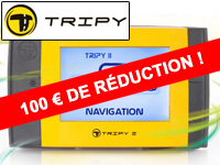 100 euros de remise sur le GPS Tripy II Europe pendant le DDMT