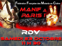 Liste des manifestations FFMC du 23 octobre 2010