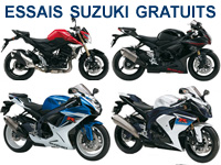 Essais Suzuki gratuits au Bol d'Or 2011