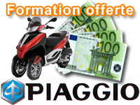 Equivalence 125 : Piaggio rembourse la formation de 7 heures