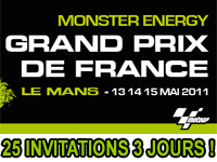 Votre invitation en tribune pour le GP de France moto !