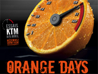 KTM Orange Days les 8 et 9 avril