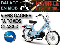 Tomos : balade en mob avec Maurice Radio Libre le 28 avril