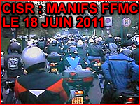 Manifs FFMC contre les mesures du CISR le 18 juin