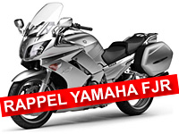 Double campagne de rappel sur les Yamaha FJR1300