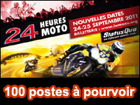 100 offres d'emploi pour les 24H Moto du Mans