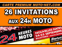 Votre invitation pour les 24H Moto du Mans !