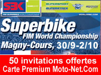 50 invitations pour le Mondial Superbike à Magny-Cours !