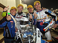 8H de Doha : Suzuki champion du monde d'endurance 2011